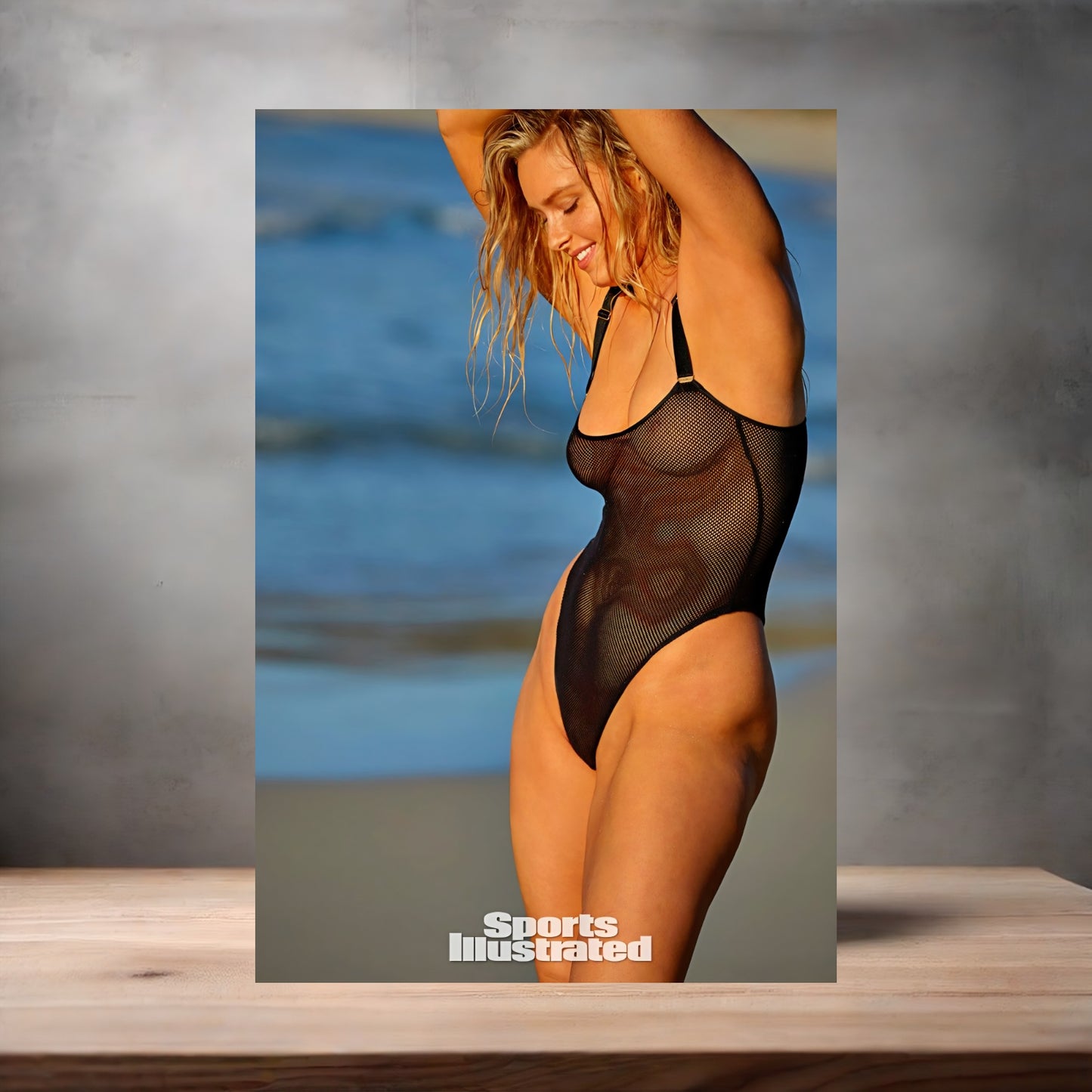 Camille Kostek Sports Illustrated swimsuit poster with multiple size and finish options. D4