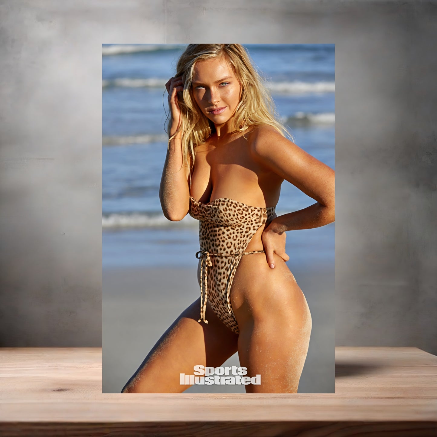 Camille Kostek Sports Illustrated swimsuit poster with multiple size and finish options. D1