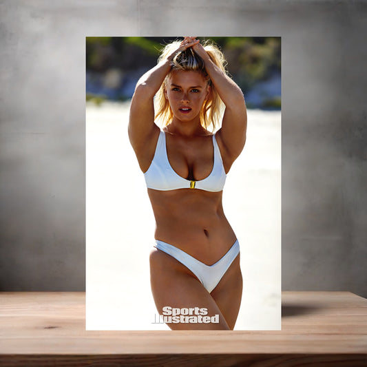 Camille Kostek Sports Illustrated swimsuit poster with multiple size and finish options. B9