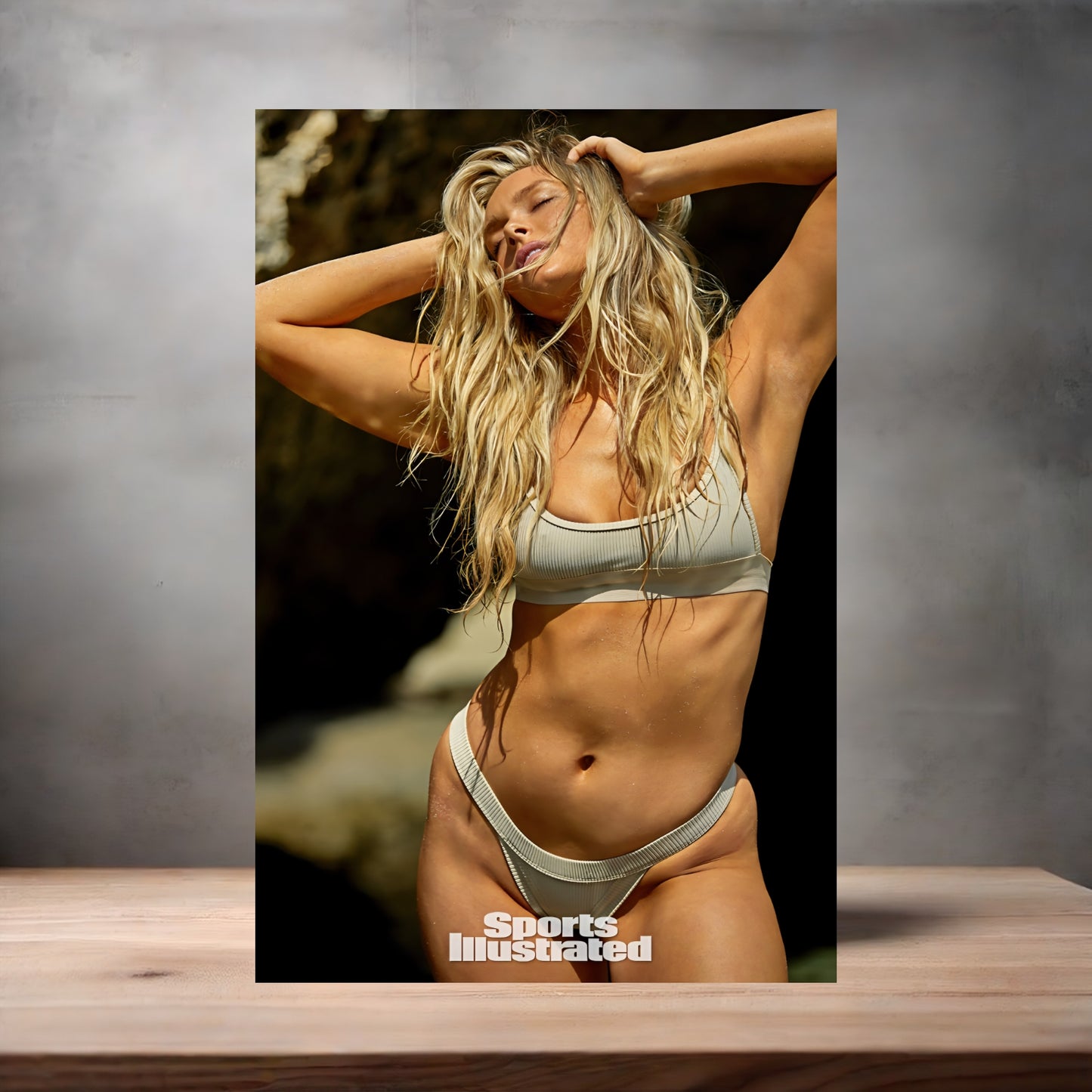Camille Kostek Sports Illustrated swimsuit poster with multiple size and finish options. B8