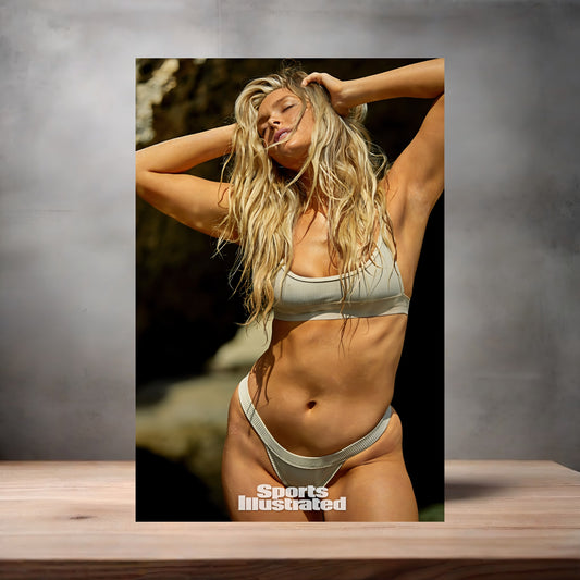 Camille Kostek Sports Illustrated swimsuit poster with multiple size and finish options. B8