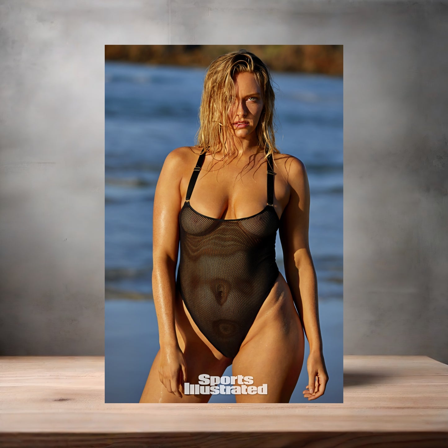 Camille Kostek Sports Illustrated swimsuit poster with multiple size and finish options. B6