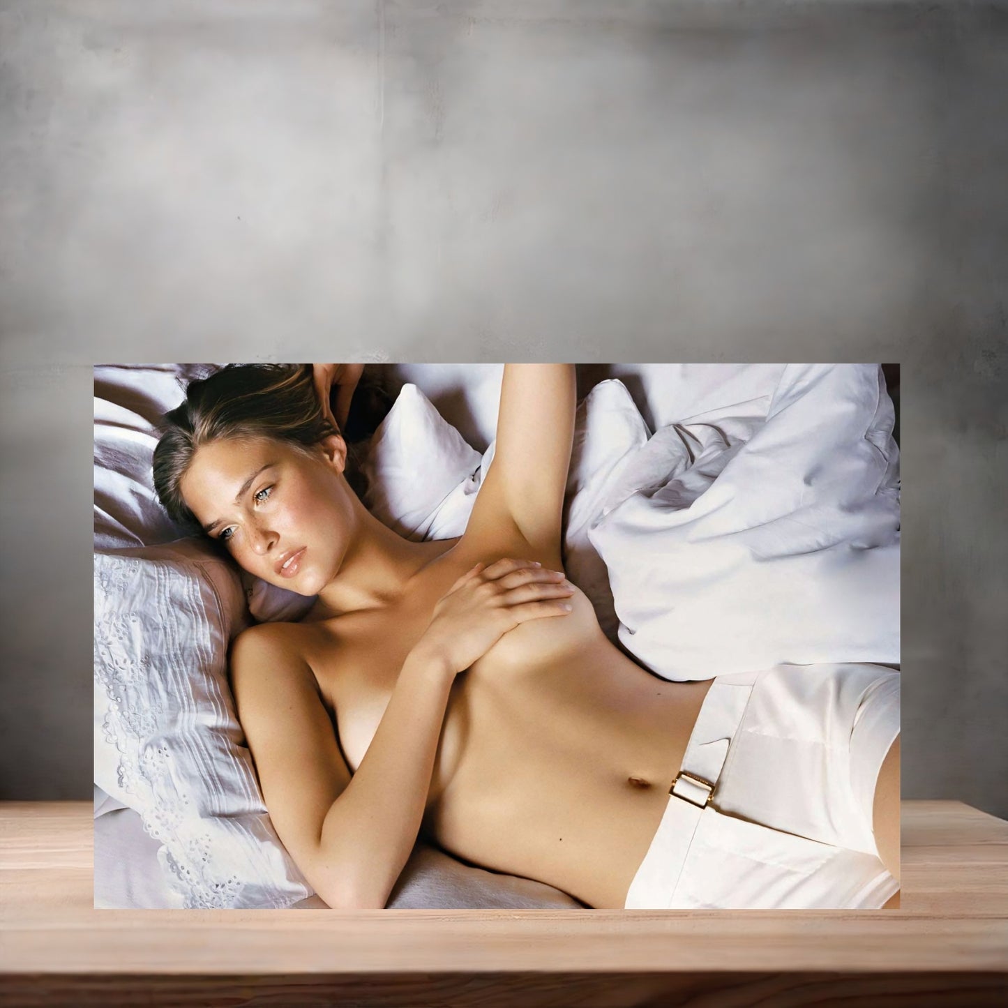 Bar Rafaeli sexy bikini poster with multiple size and finish options. C8