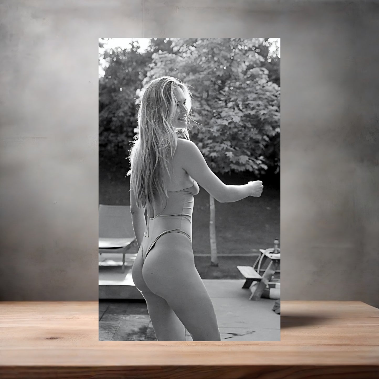 Bar Rafaeli sexy bikini poster with multiple size and finish options. C2