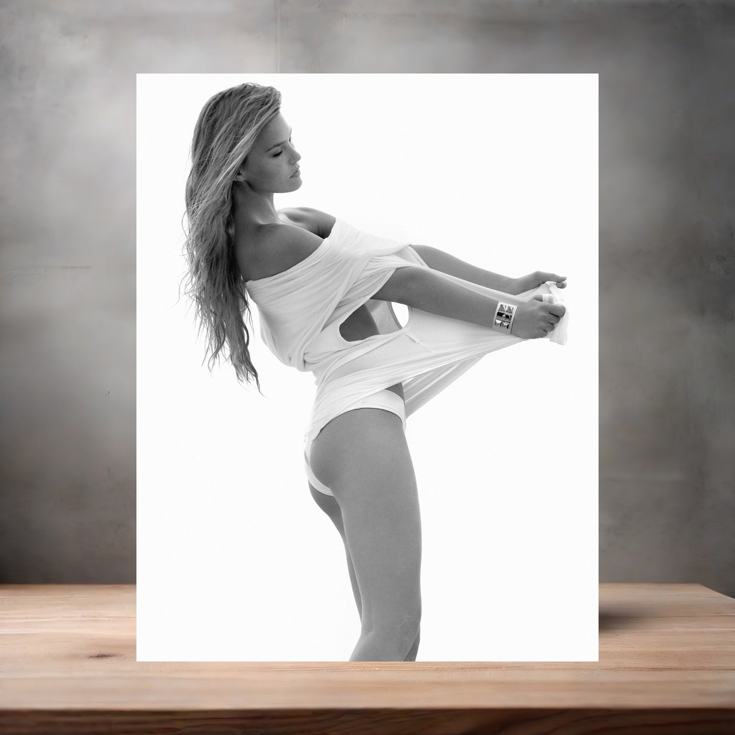 Bar Rafaeli sexy bikini poster with multiple size and finish options. B8