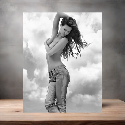Bar Rafaeli sexy bikini poster with multiple size and finish options. B3