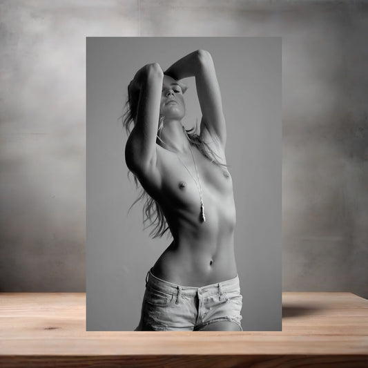 Candice Swanepoel NSFW poster with multiple size and finish options. A5