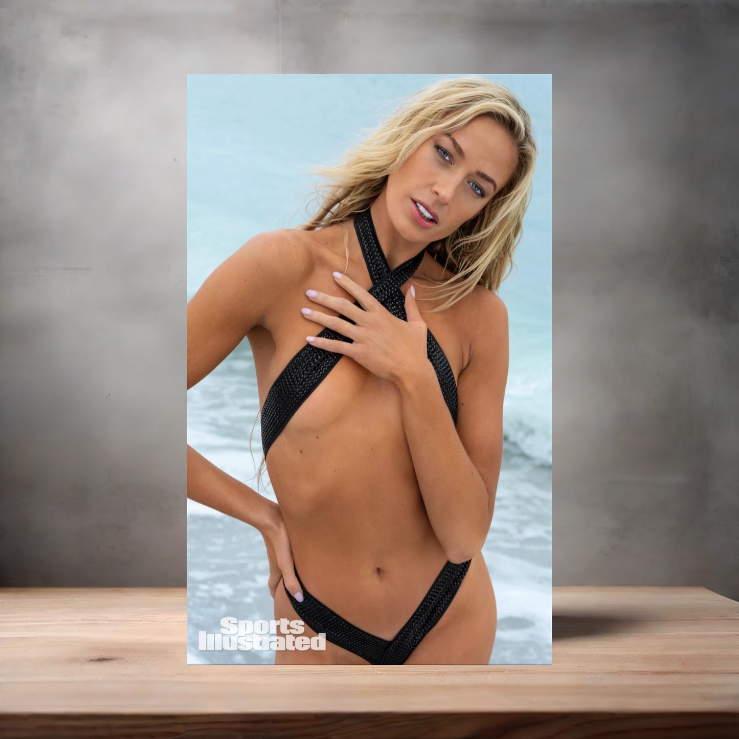 Sophie Cunningham Sports Illustrated swimsuit poster with multiple size and finish options. B2