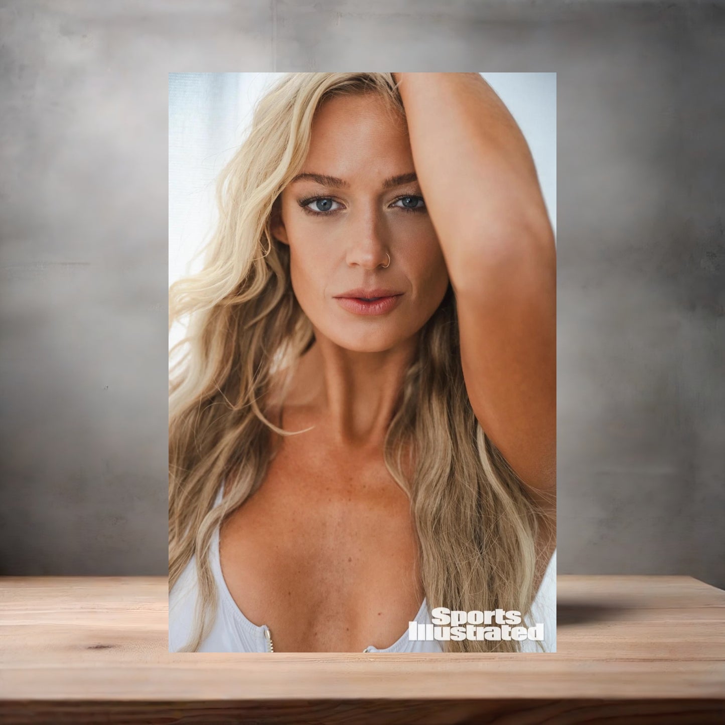Sophie Cunningham Sports Illustrated swimsuit poster with multiple size and finish options. B3