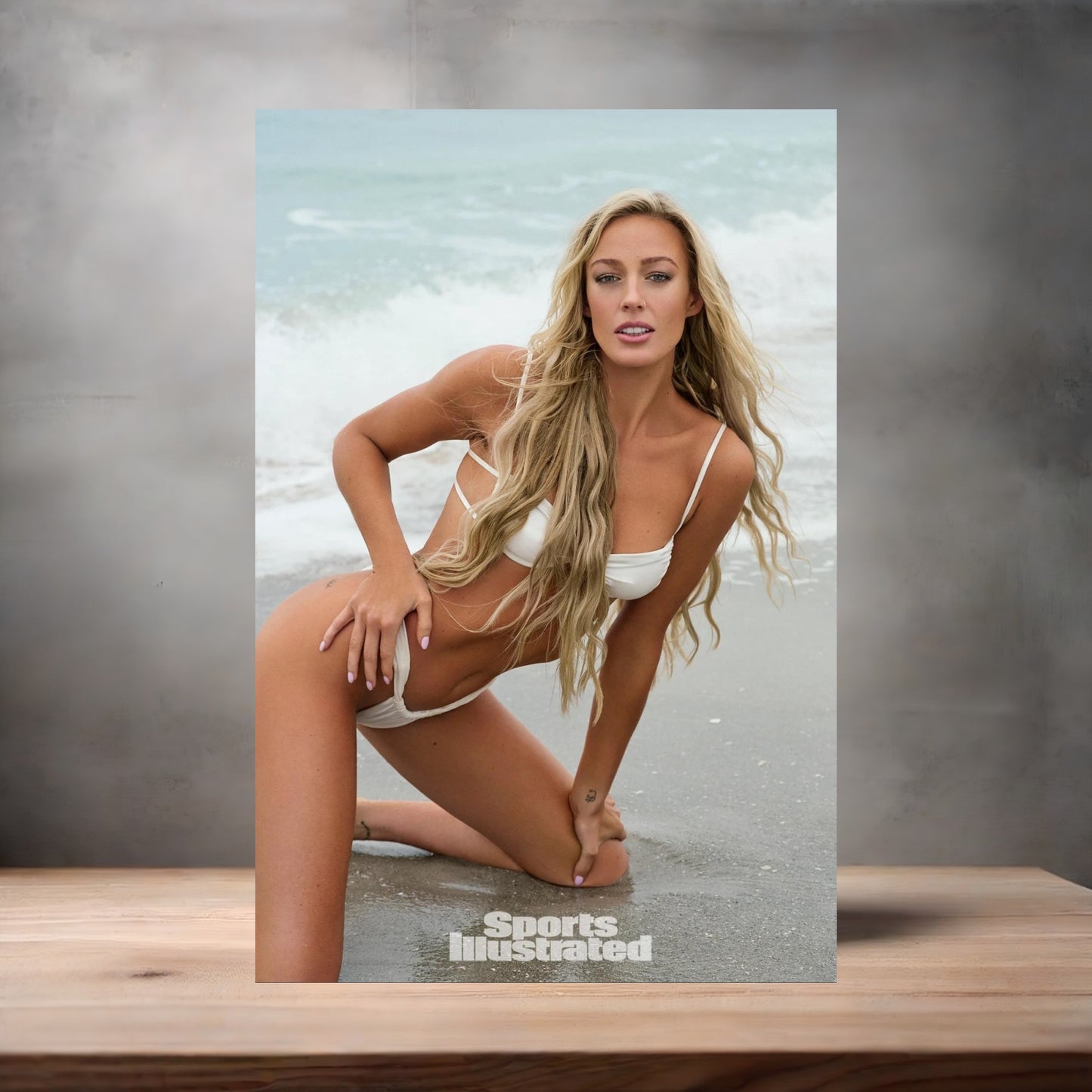 Sophie Cunningham Sports Illustrated swimsuit poster with multiple size and finish options. B1