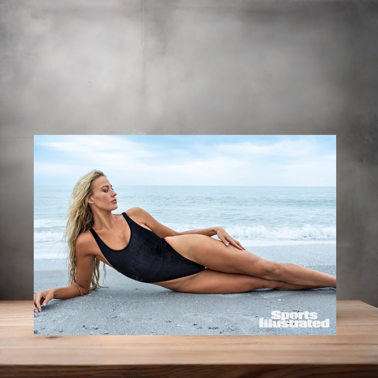 Sophie Cunningham Sports Illustrated swimsuit poster with multiple size and finish options. B4