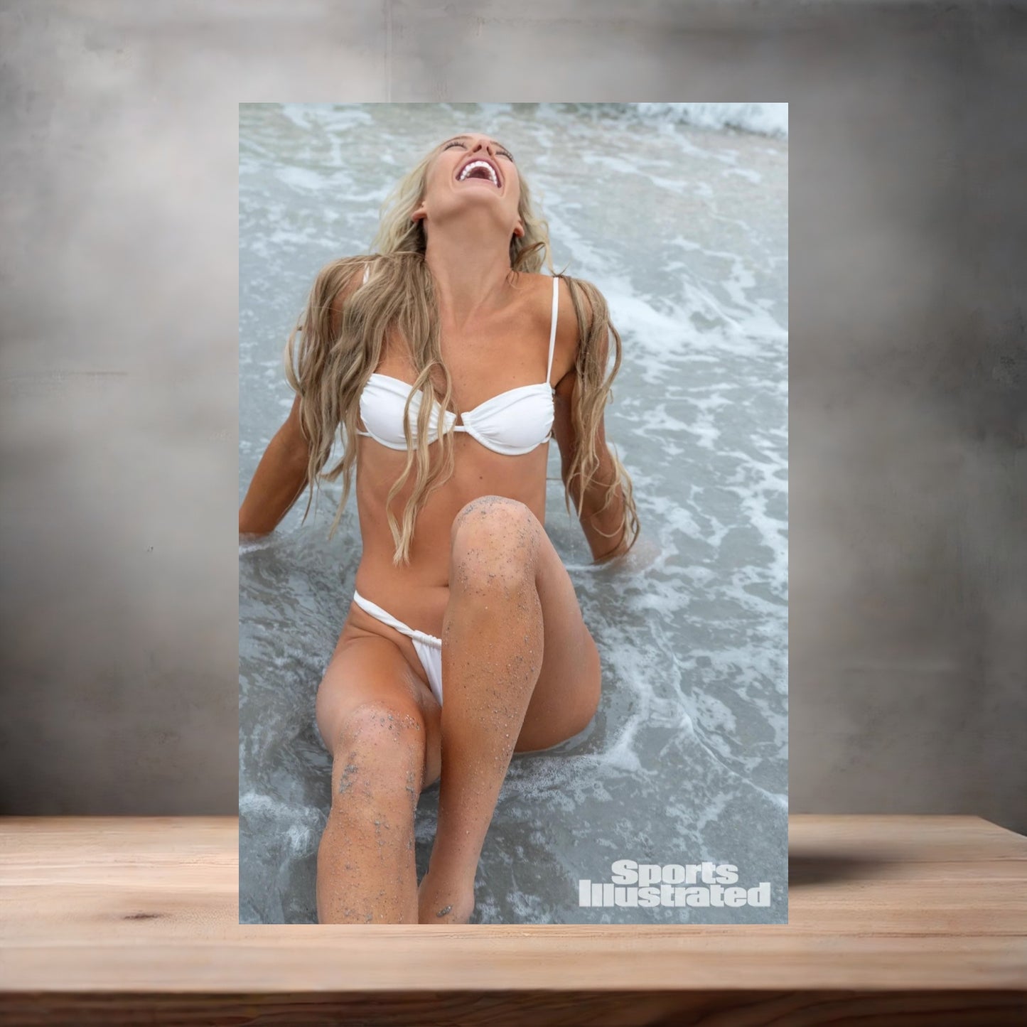 Sophie Cunningham Sports Illustrated swimsuit poster with multiple size and finish options. A8