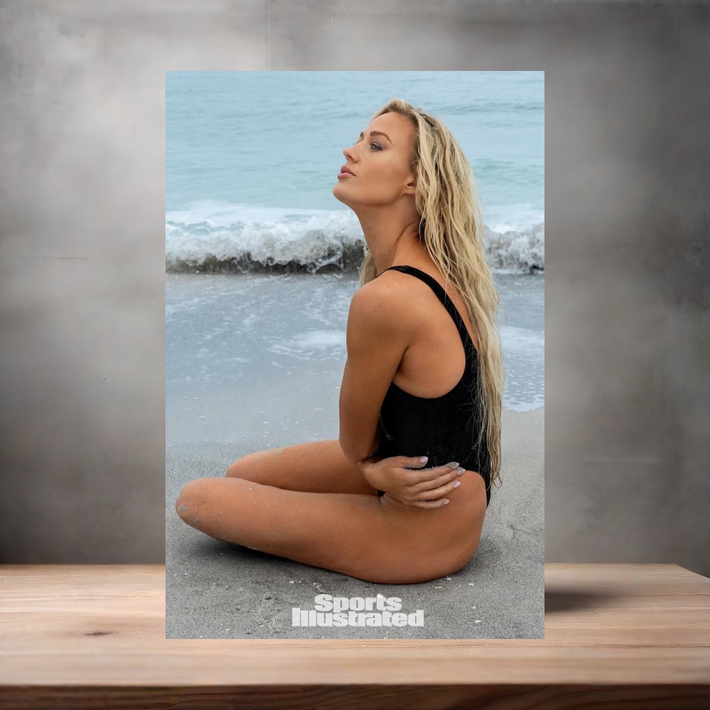 Sophie Cunningham Sports Illustrated swimsuit poster with multiple size and finish options. A7