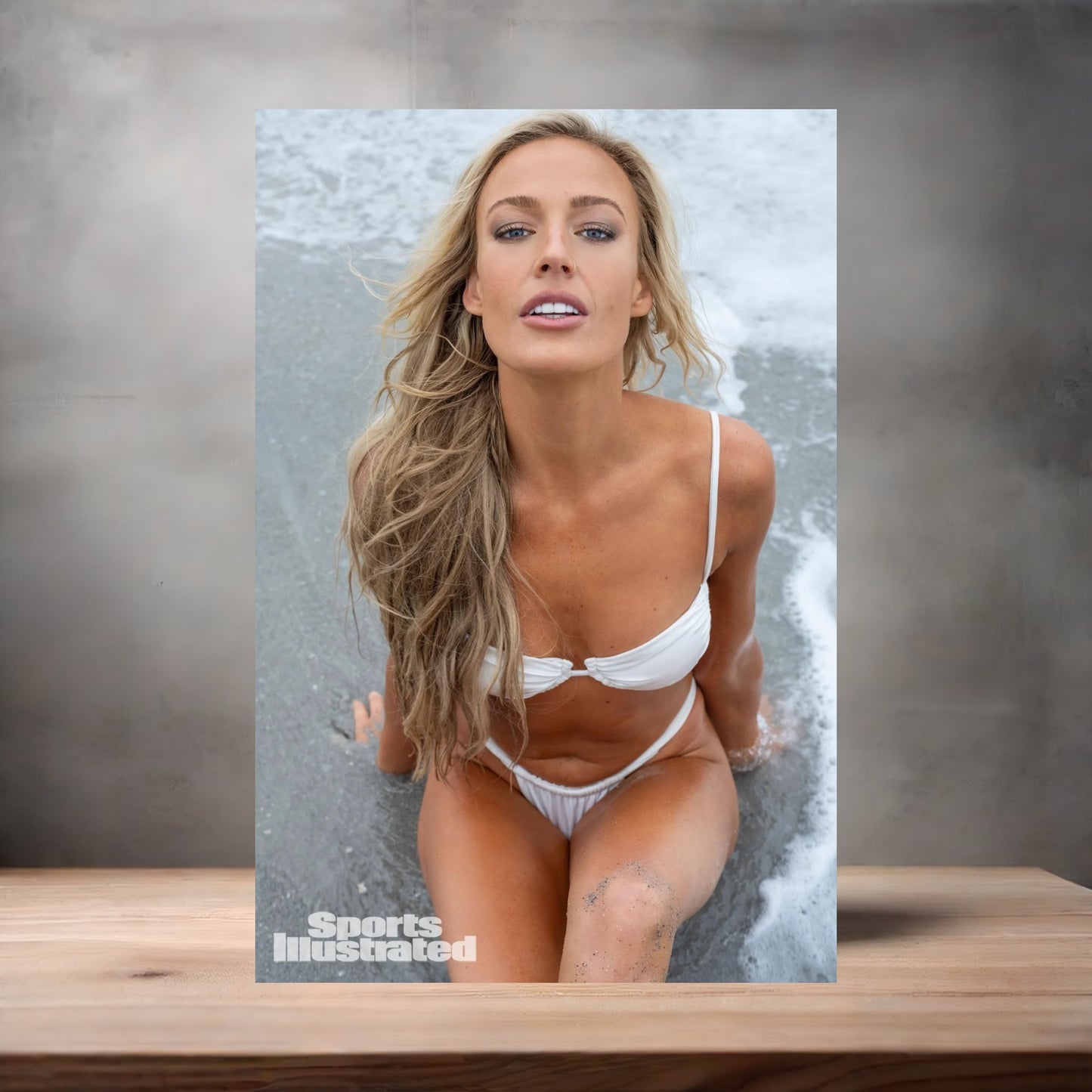 Sophie Cunningham Sports Illustrated swimsuit poster with multiple size and finish options. A5