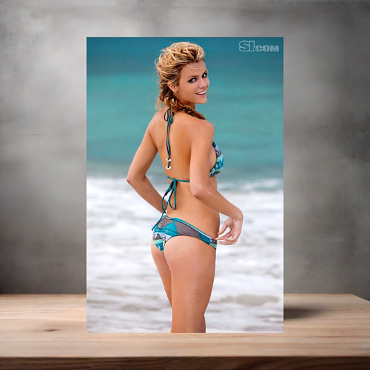 Brooklyn Decker Sports Illustrated swimsuit poster with multiple size and finish options. D5