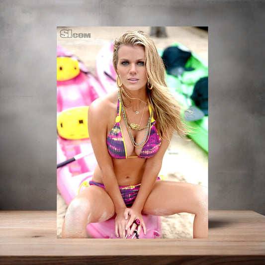 Brooklyn Decker Sports Illustrated swimsuit poster with multiple size and finish options. D6
