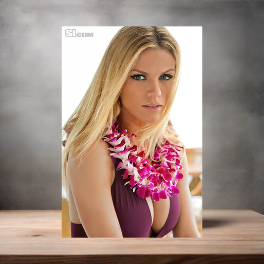 Brooklyn Decker Sports Illustrated swimsuit poster with multiple size and finish options. D3