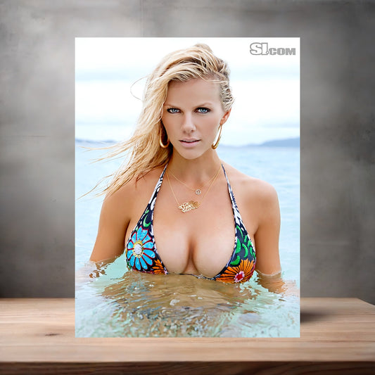 Brooklyn Decker Sports Illustrated swimsuit poster with multiple size and finish options. D2
