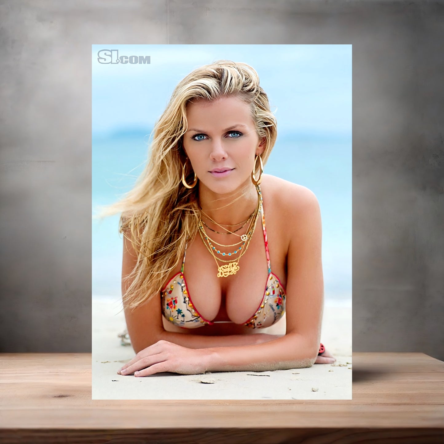 Brooklyn Decker Sports Illustrated swimsuit poster with multiple size and finish options. B8