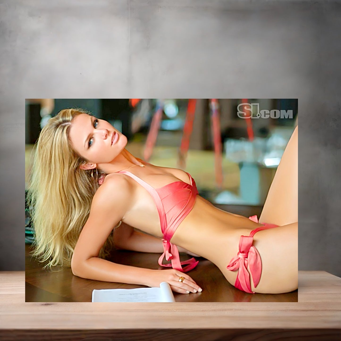 Brooklyn Decker Sports Illustrated swimsuit poster with multiple size and finish options. C3