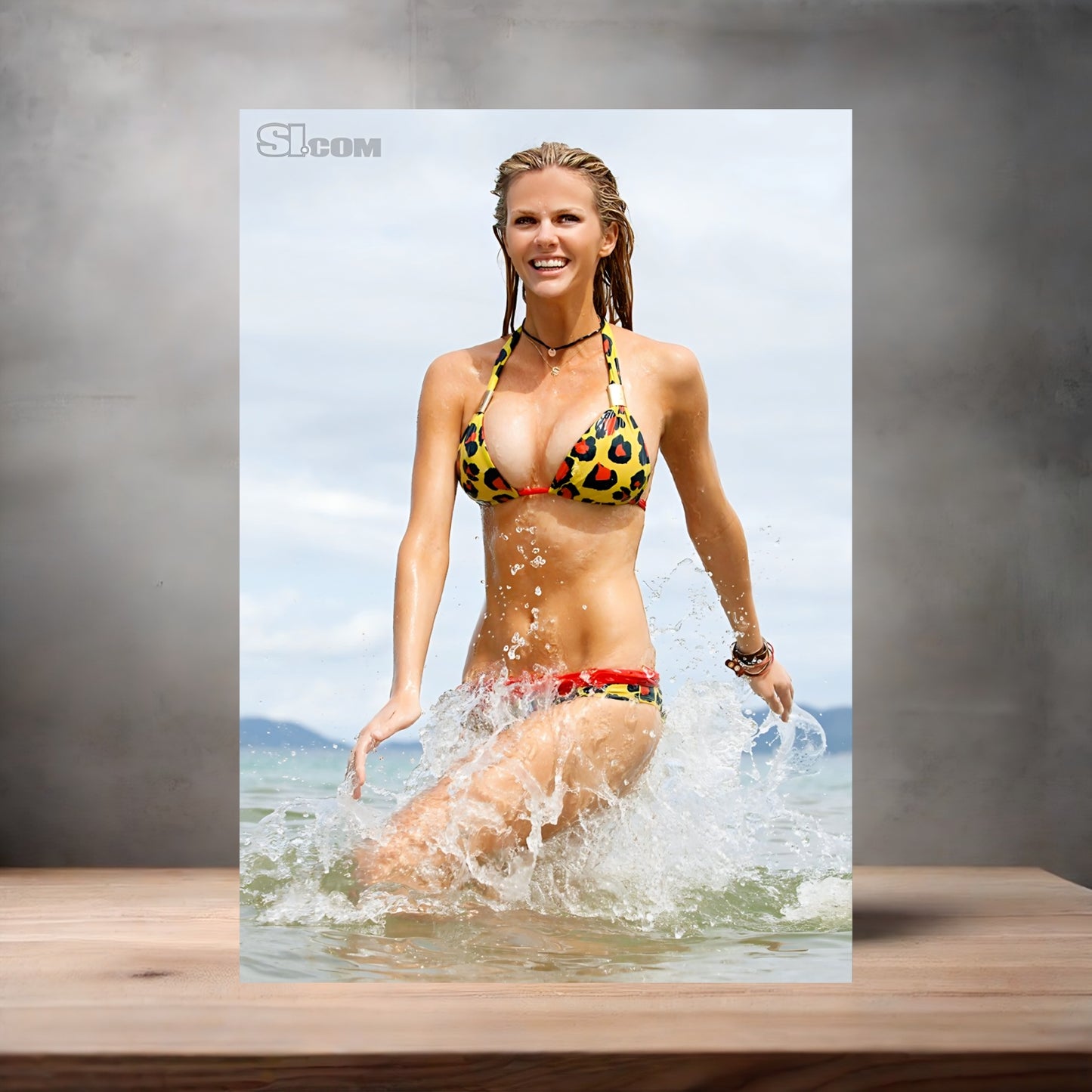 Brooklyn Decker Sports Illustrated swimsuit poster with multiple size and finish options. B4