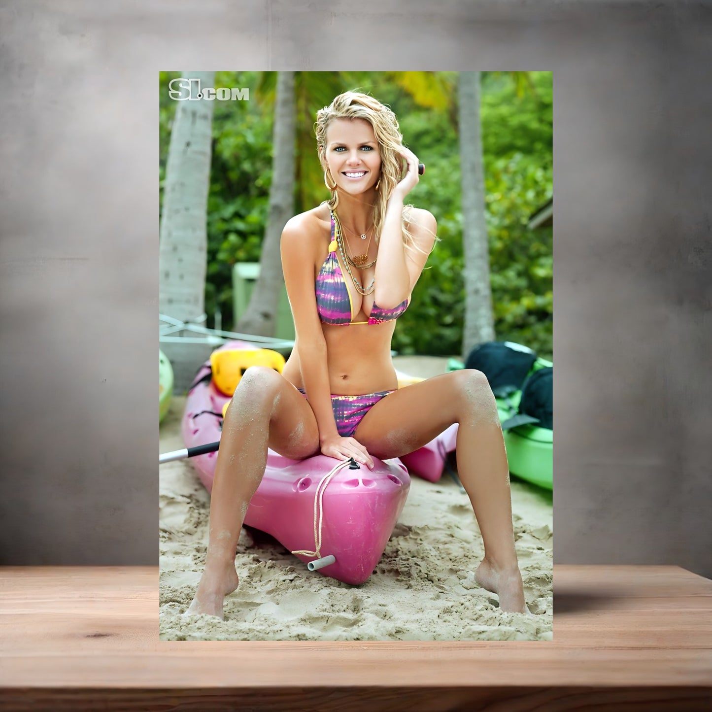 Brooklyn Decker Sports Illustrated swimsuit poster with multiple size and finish options. B1