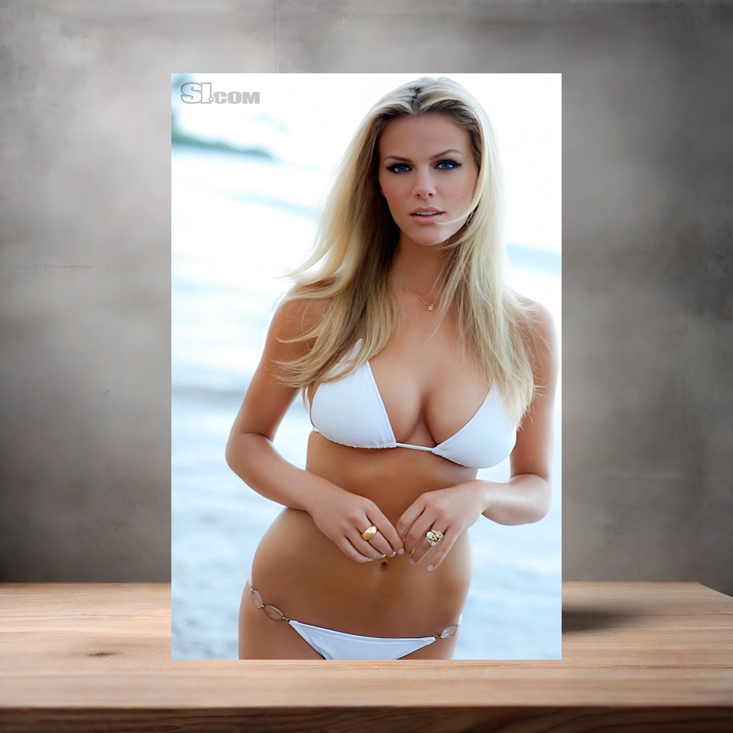 Brooklyn Decker Sports Illustrated swimsuit poster with multiple size and finish options. A8