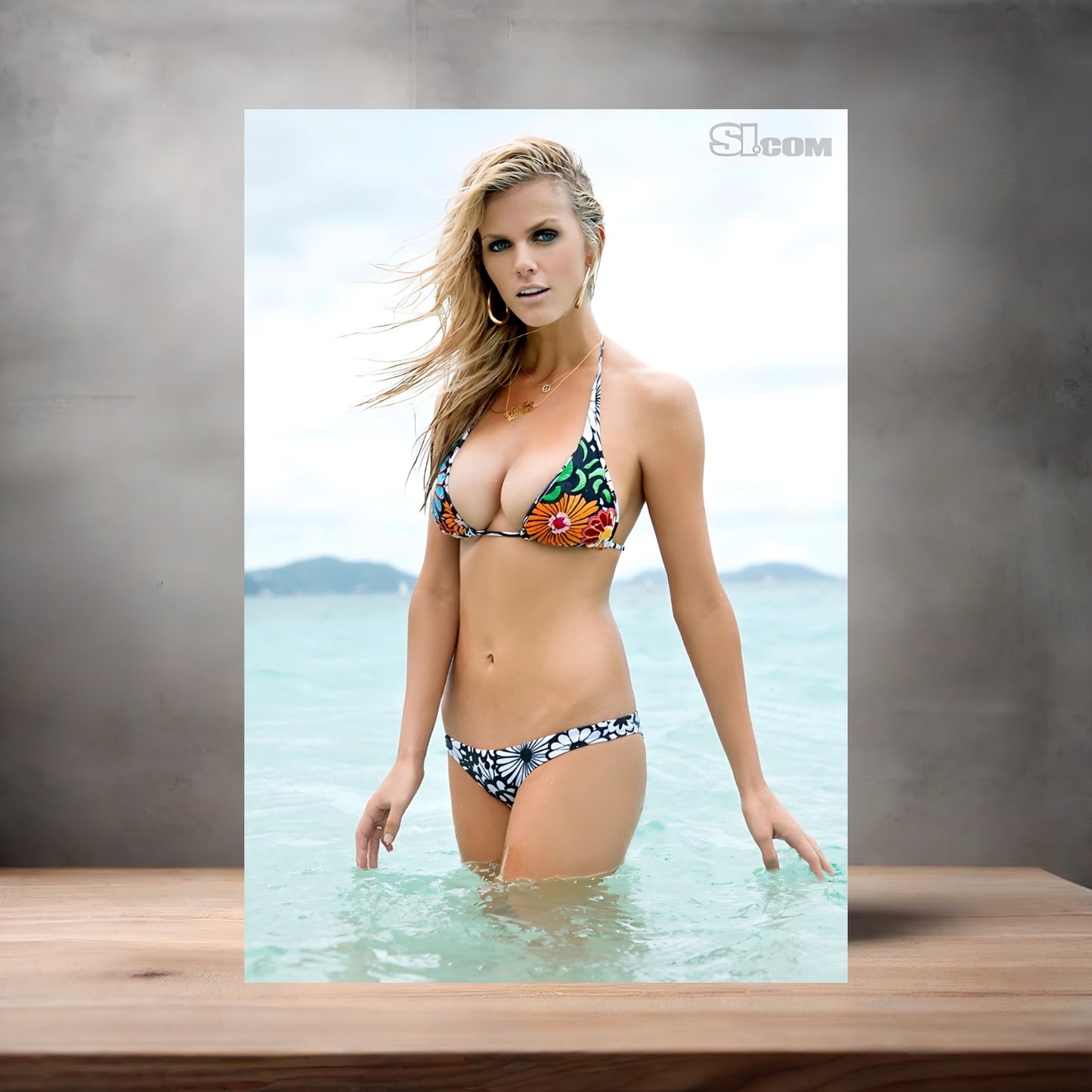 Brooklyn Decker Sports Illustrated swimsuit poster with multiple size and finish options. A2
