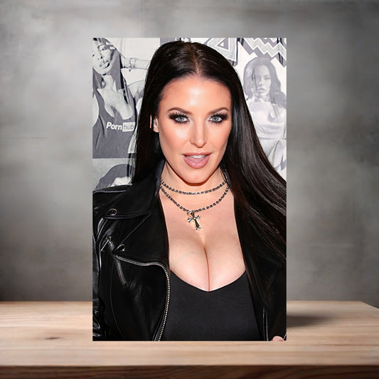 Angela White NSFW poster with multiple size and finish options. Adult film star A5