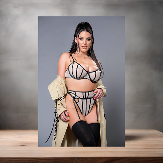 Angela White NSFW poster with multiple size and finish options. Adult film star A3