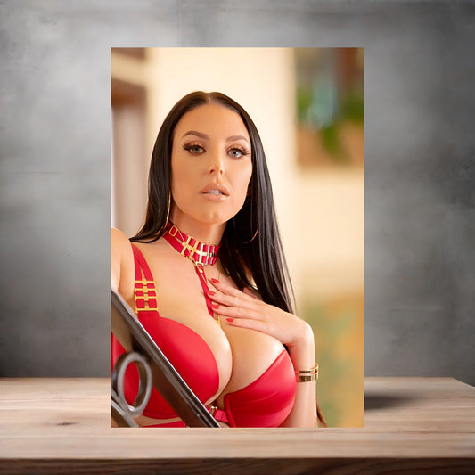 Angela White NSFW poster with multiple size and finish options. Adult film star