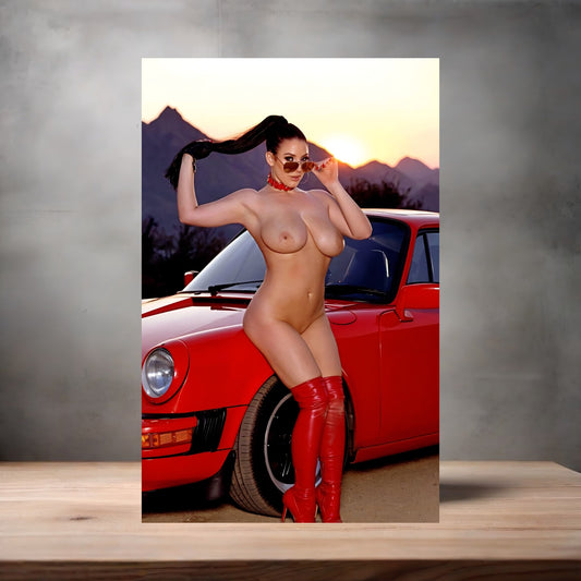 Angela White NSFW poster with multiple size and finish options. Adult film star E5