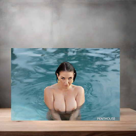 Angela White NSFW poster with multiple size and finish options. Adult film star D8
