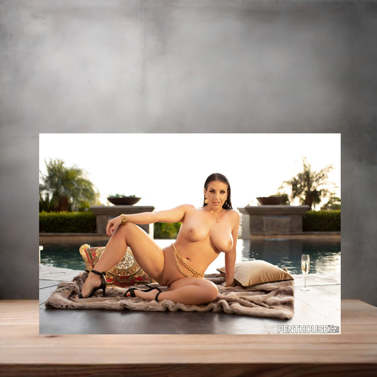 Angela White NSFW poster with multiple size and finish options. Adult film star C9