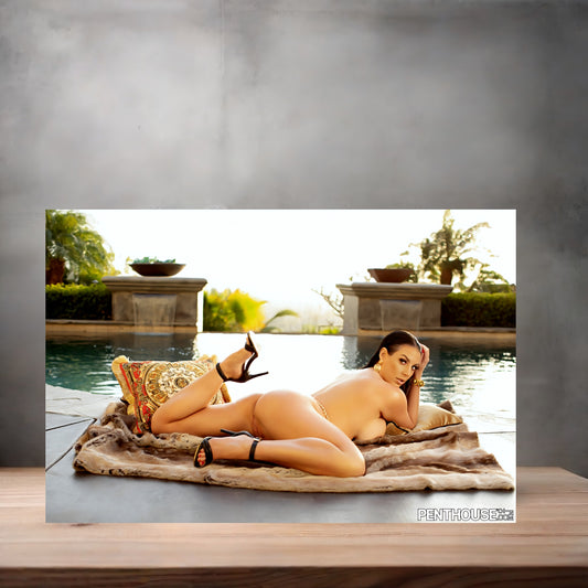 Angela White NSFW poster with multiple size and finish options. Adult film star C6