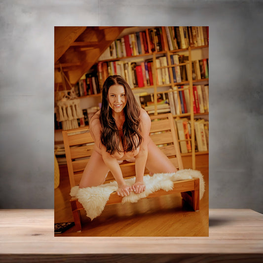Angela White NSFW poster with multiple size and finish options. Adult film star B8