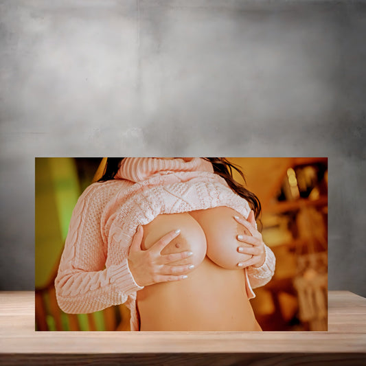 Angela White NSFW poster with multiple size and finish options. Adult film star B5