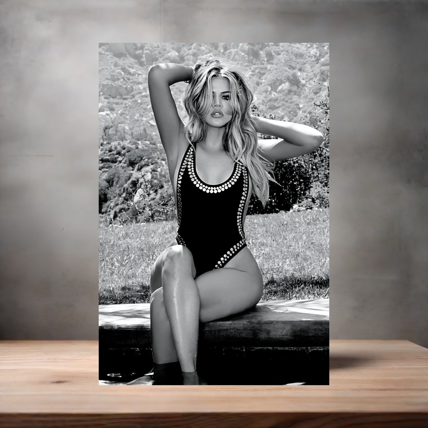 Khloe Kardashian NSFW poster with multiple size and finish options. Sexy a3