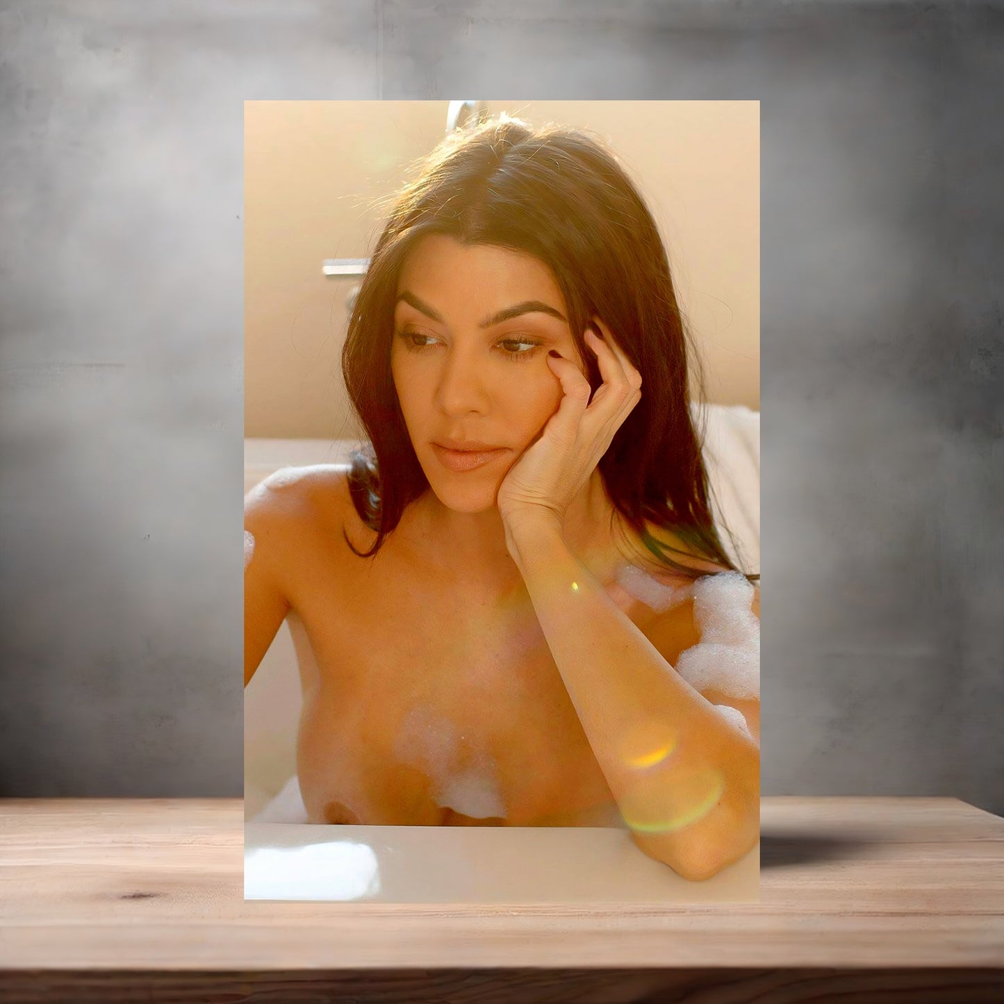 Kourtney Kardashian NSFW poster with multiple size and finish options. Sexy A9