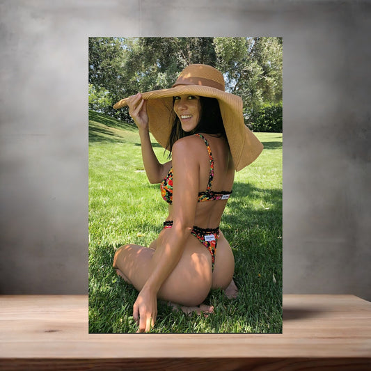 Kourtney Kardashian NSFW poster with multiple size and finish options. Sexy A5
