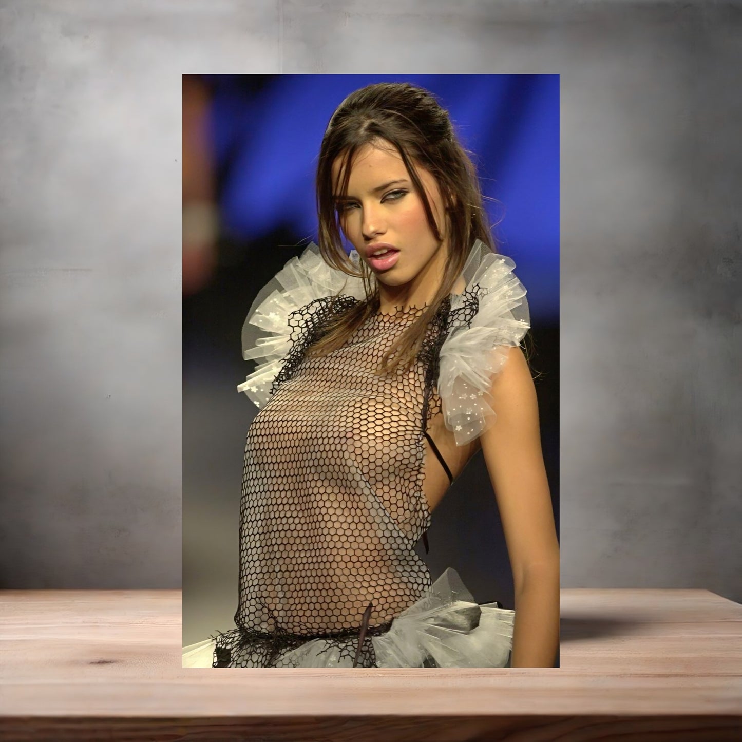 Adriana Lima NSFW poster with multiple size and finish options. Sexy supermodel, c5