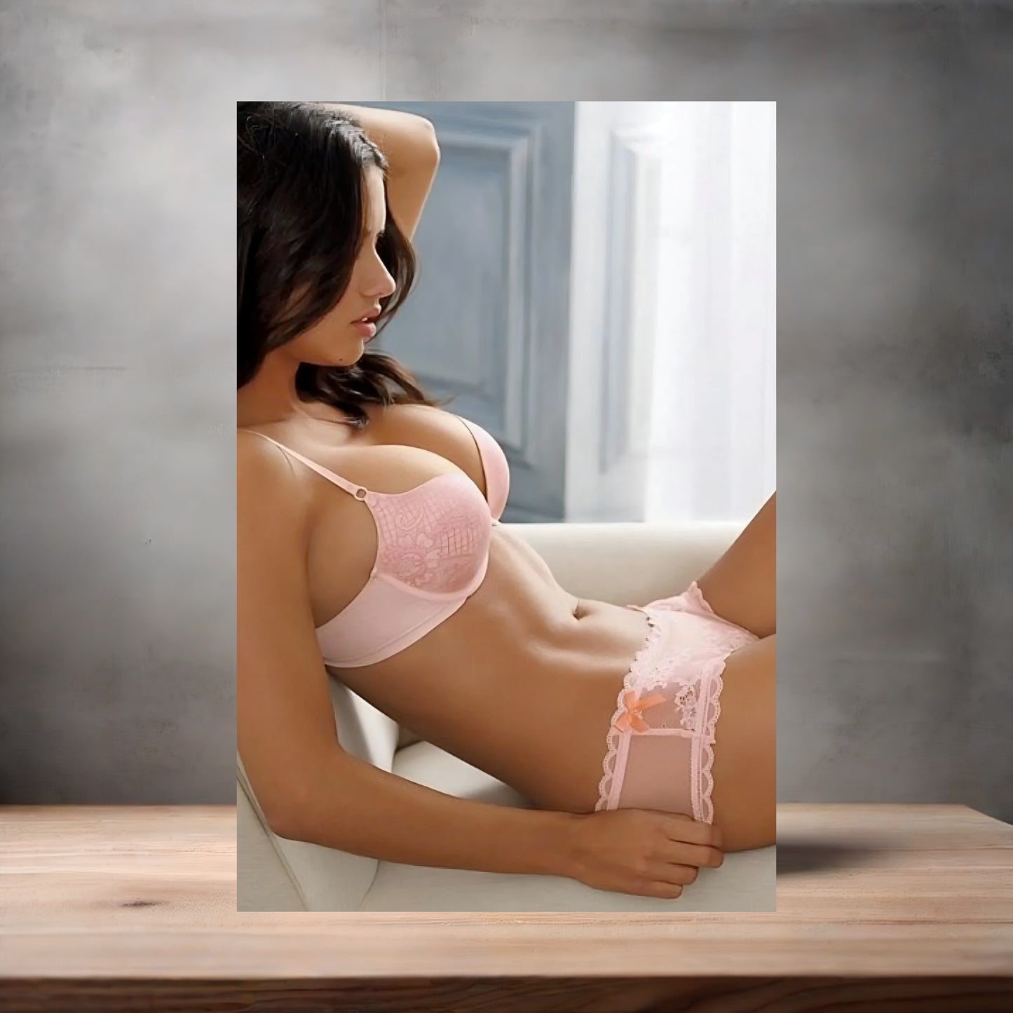 Adriana Lima NSFW poster with multiple size and finish options. Sexy supermodel, b6