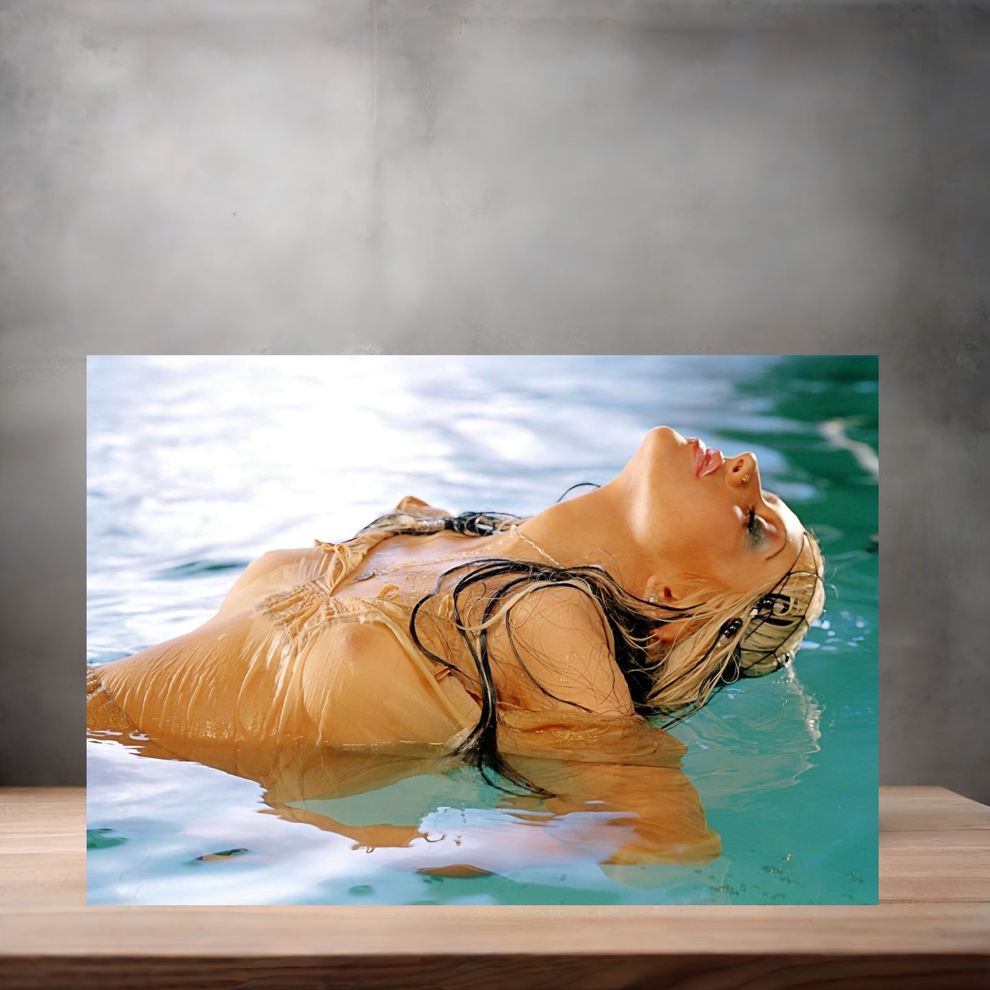 Christina Aguilera poster with multiple size and finish options. Sexy singer a7