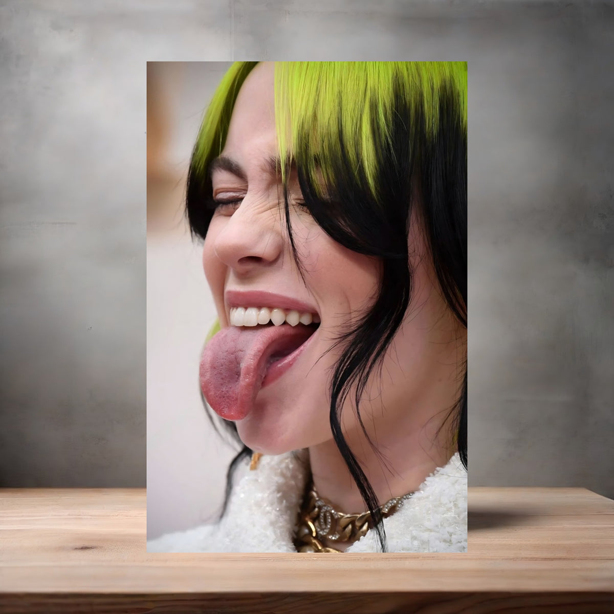 Billie Eilish poster prints in multiple sizes and material. NSFW, 24 different photos
