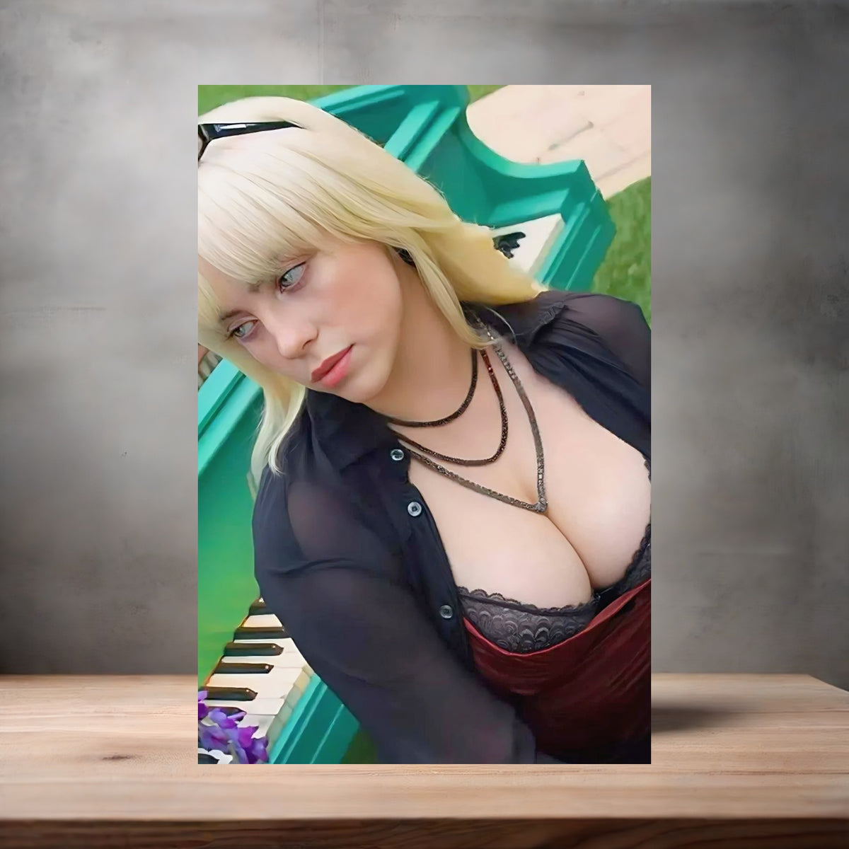 Billie Eilish poster prints in multiple sizes and material. NSFW, 24 different photos