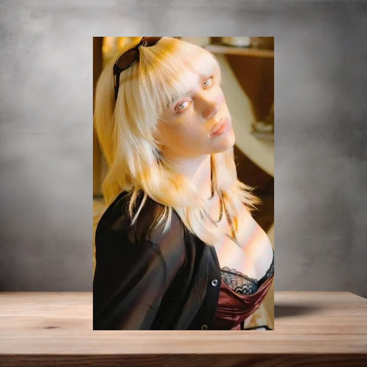 Billie Eilish poster prints in multiple sizes and material. NSFW, 24 different photos