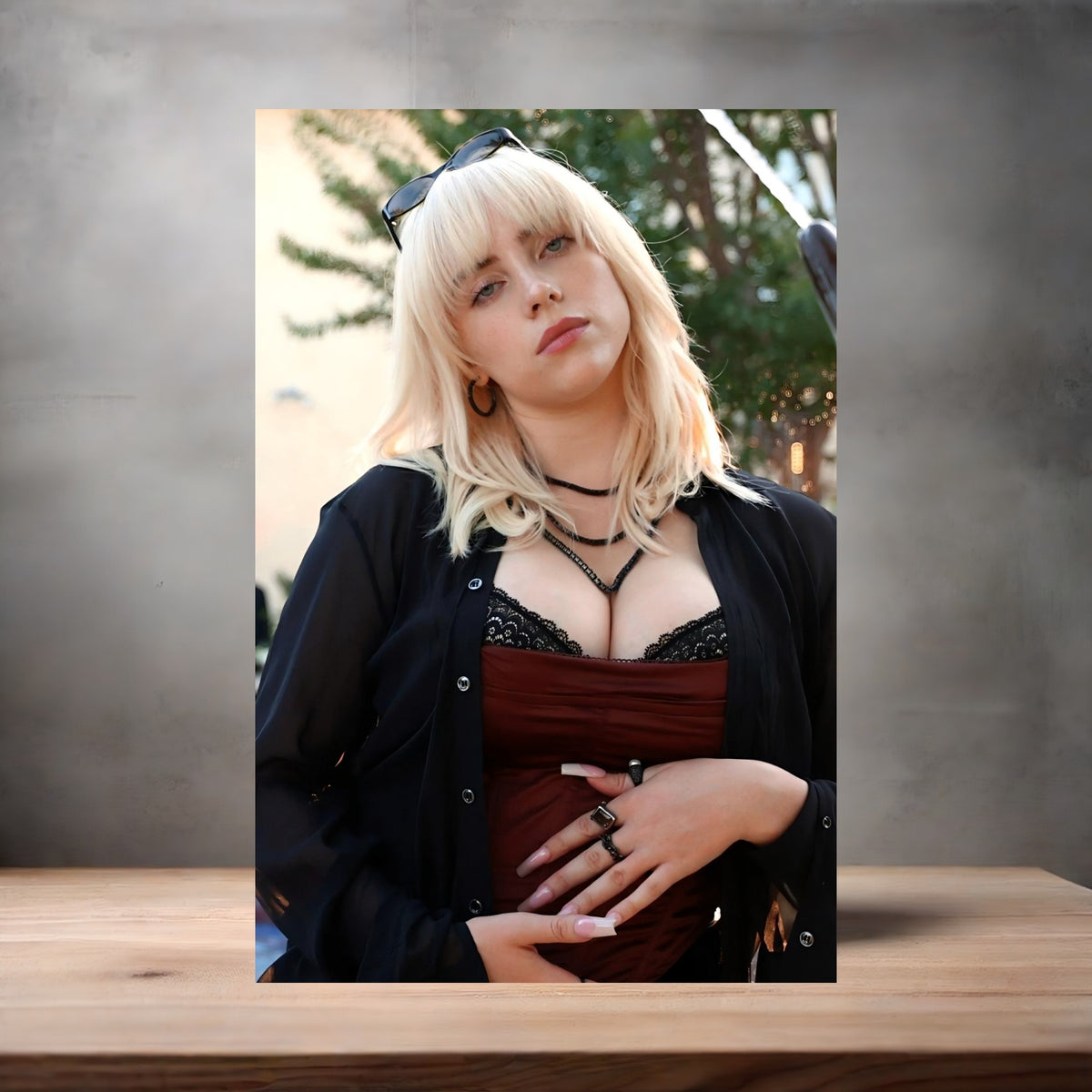 Billie Eilish poster prints in multiple sizes and material. NSFW, 24 different photos