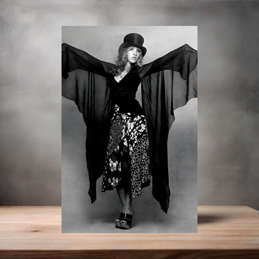 Stevie Nicks poster with multiple size and finish options. Fleetwood Mac