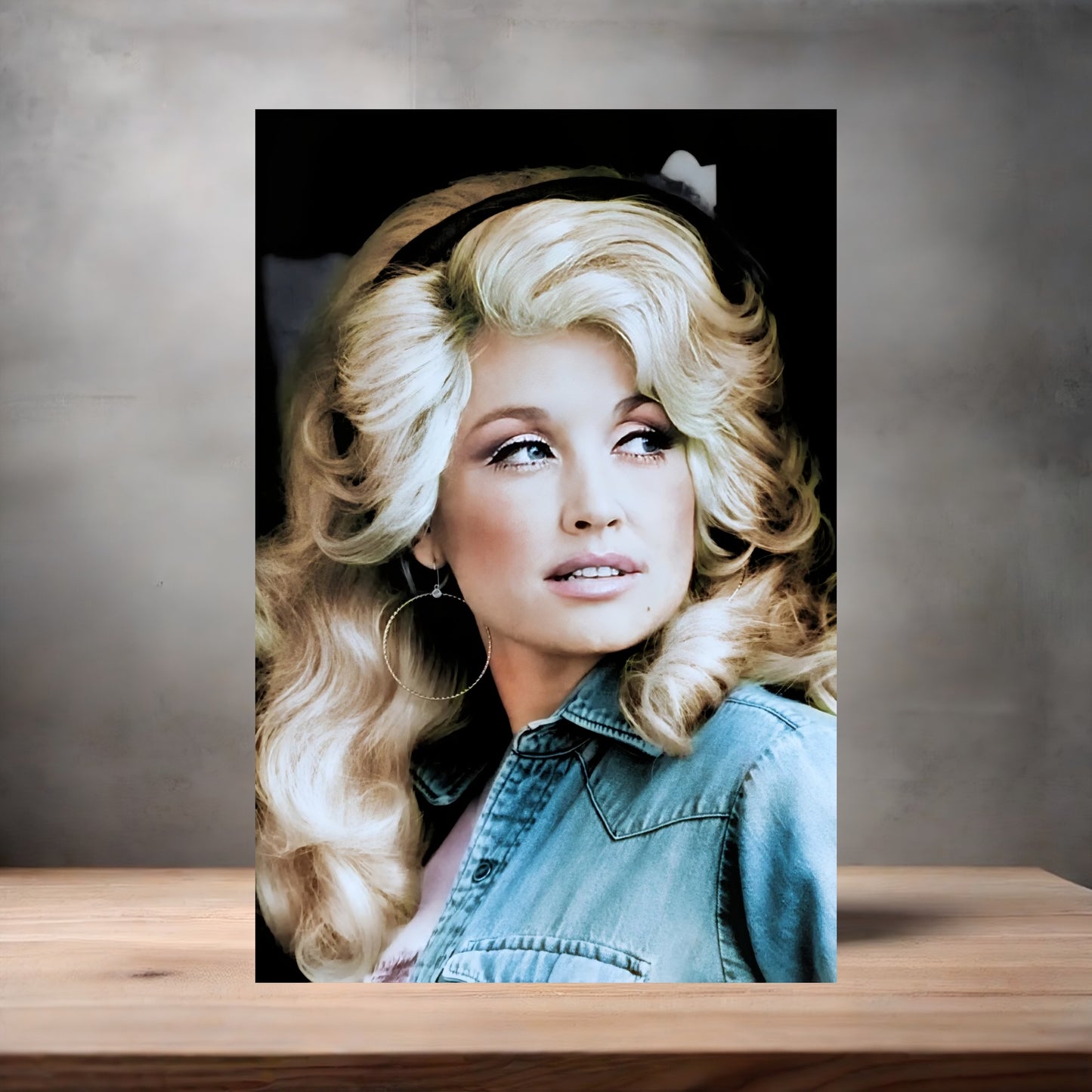 Dolly Parton poster with multiple size and finish options. B9