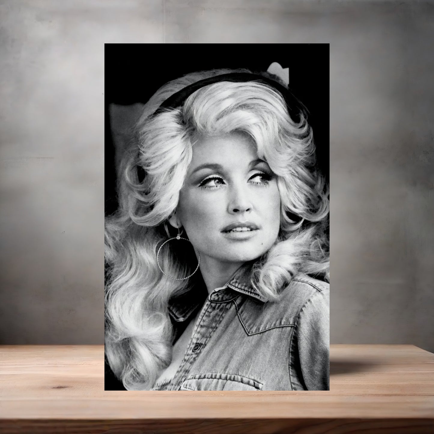 Dolly Parton poster with multiple size and finish options. B6